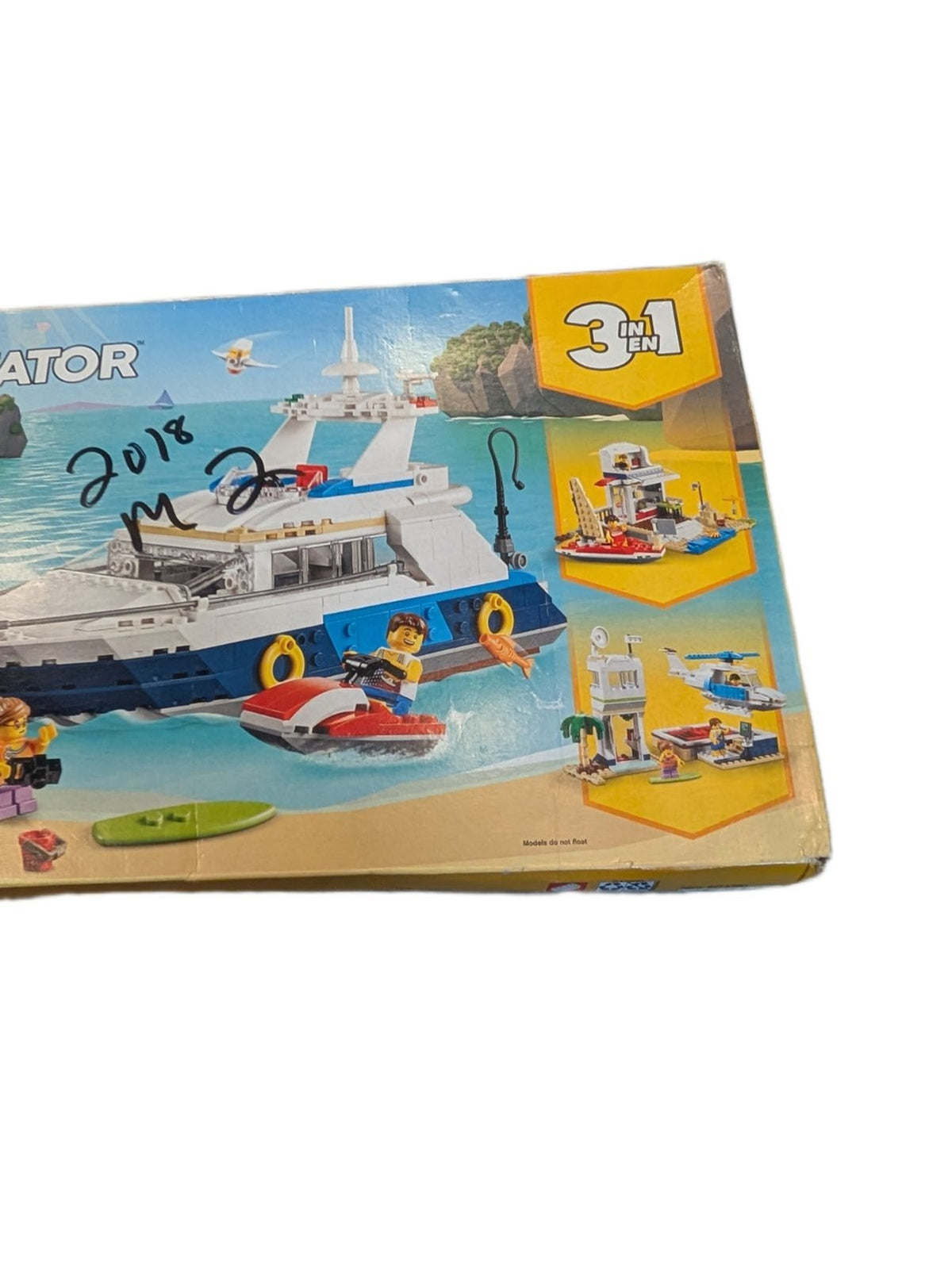 LEGO Creator 3-in-1 Cruising Adventures (31083) New/Sealed Box Creasing & Wear