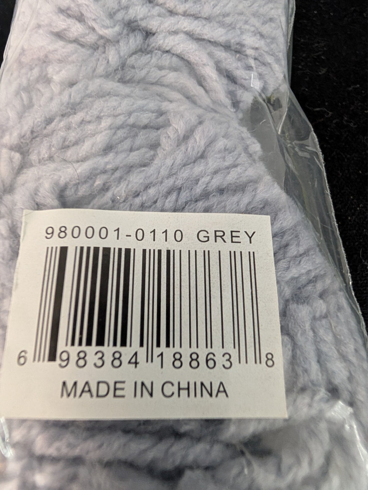8 Packs Sunrise Latch Hook Rug Yarn Grey Black Pre-Cut Acrylic Bundles Lot
