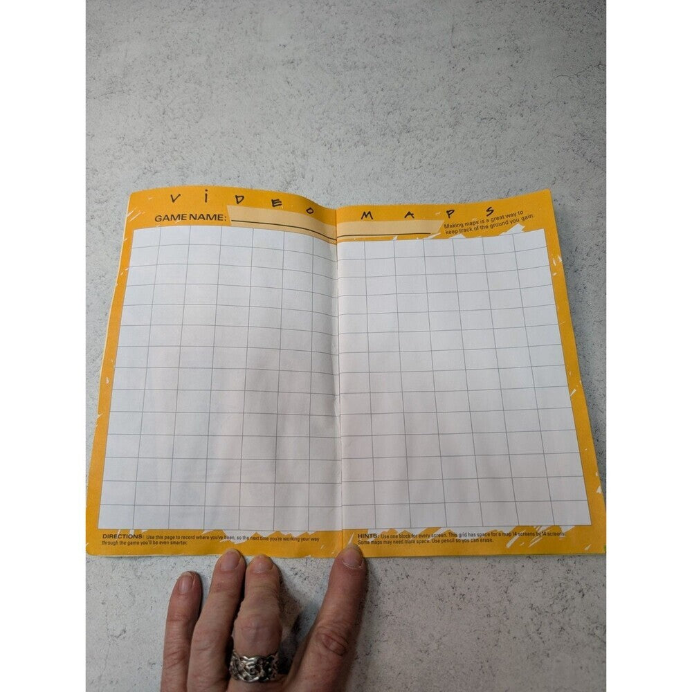 Nintendo Power Player's Mapping & Data Manual/Booklet Only
