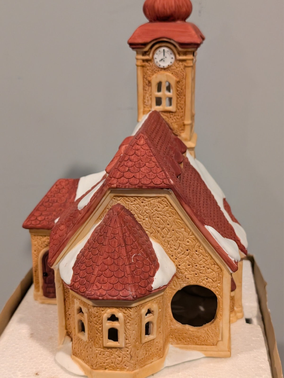 Department 56 Alpine Village Alpine Church 65412 1987 Box Light Retired