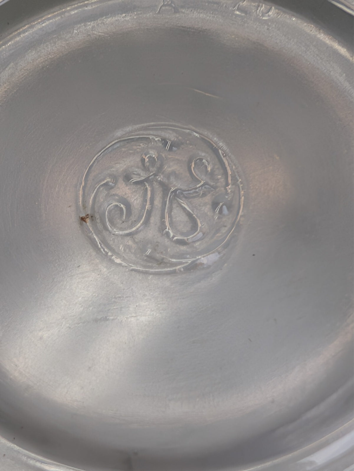 General Electric 13M12 Vintage Large 9.5" Clear Glass Mixing Bowl Ribbed Base
