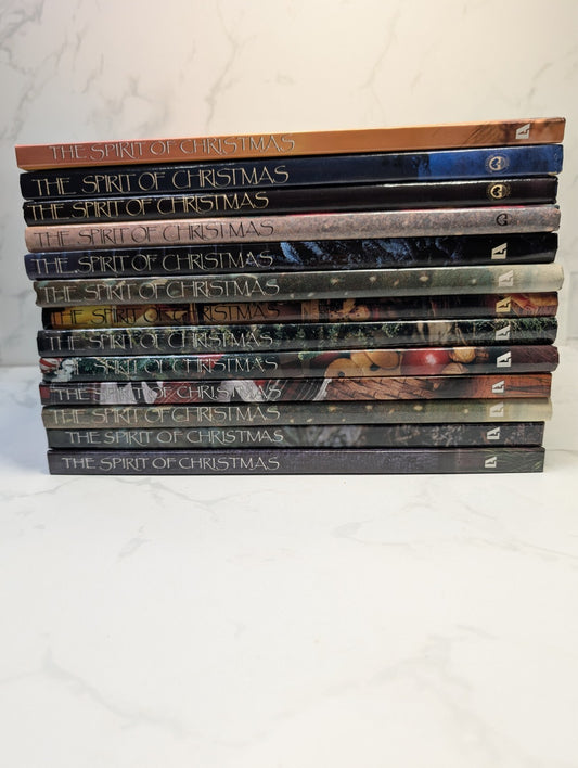 Leisure Arts The Spirit of Christmas Complete Books 1-15 Hardcover Holiday Set