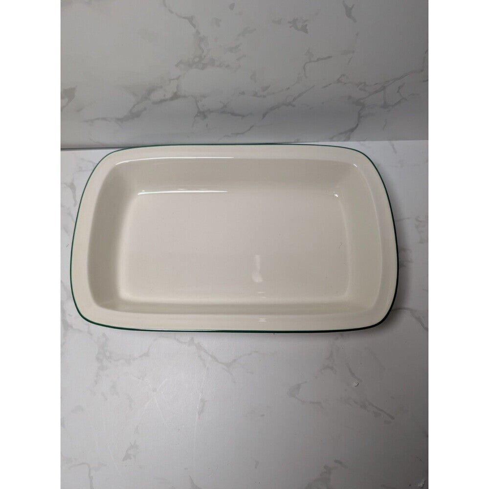 Lenox Holiday Bakeware Rectangular Baking Dish 13" Holly Berry USA Oven Safe