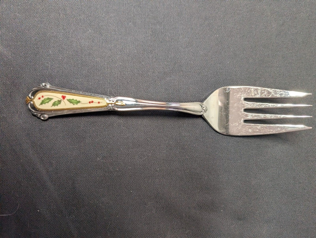 New Vintage LENOX HOLIDAY Kirk Stieff Collection Hostess Flatware Set