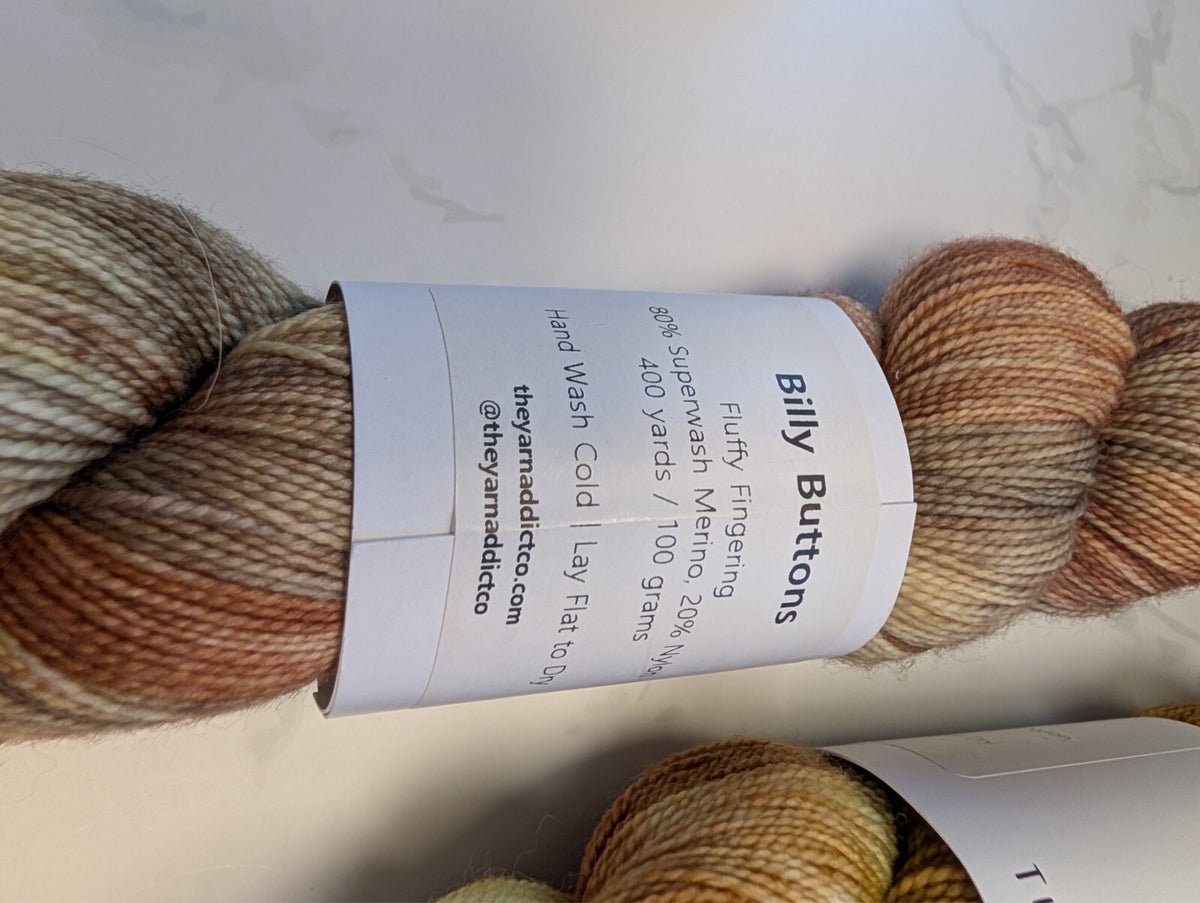 4 Skeins Indie Hand Dyed Fingering Yarn The Yarn Addict Co Red Door Merino 400g