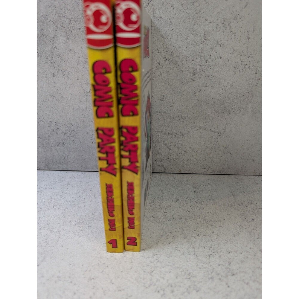 Comic Party Manga Vol. 1 2 Lot Tokyopop English Sekihiko Inui