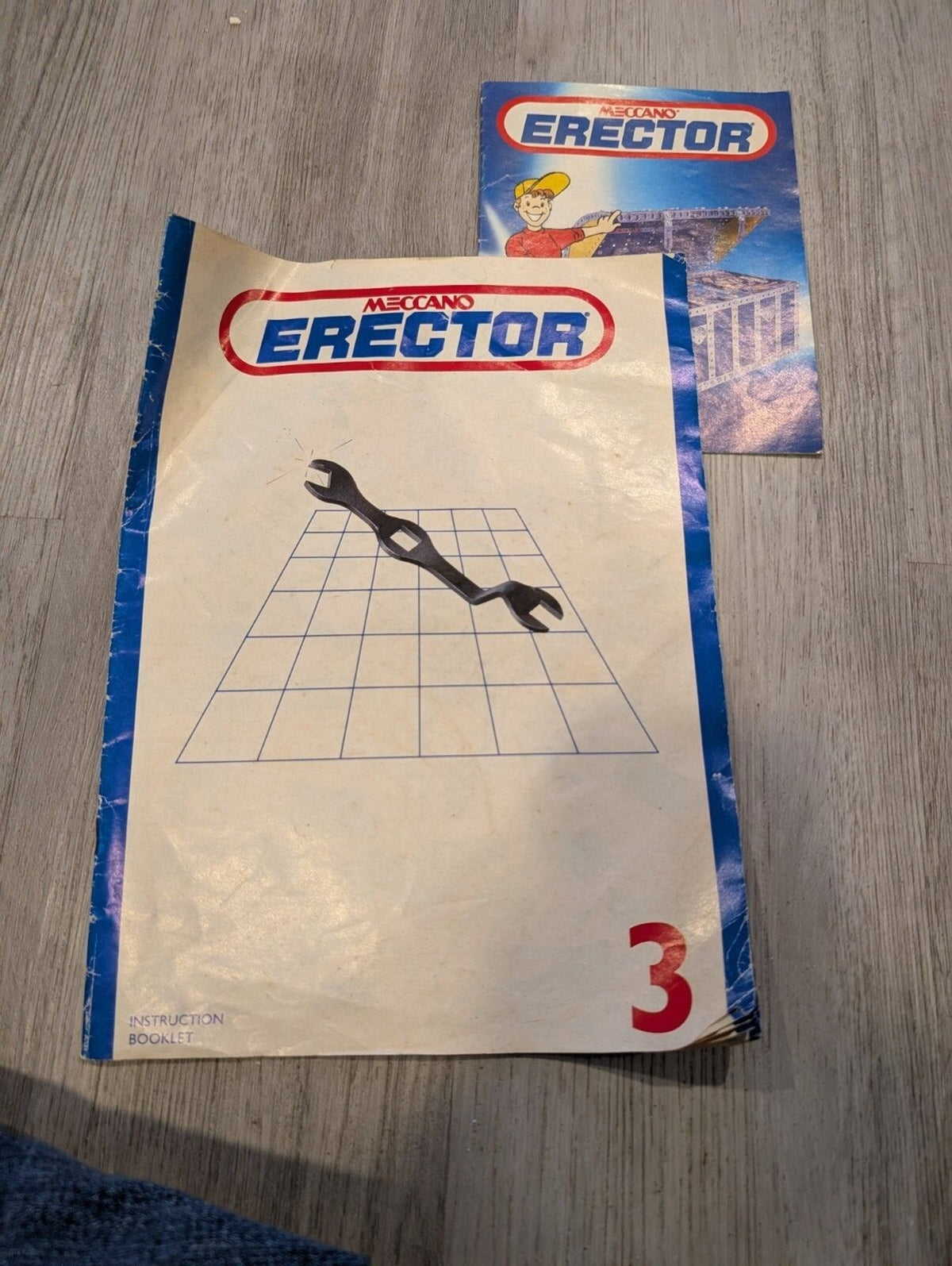 Vintage Meccano Erector Instruction Booklets – Lot of 5 with Bonus Insert