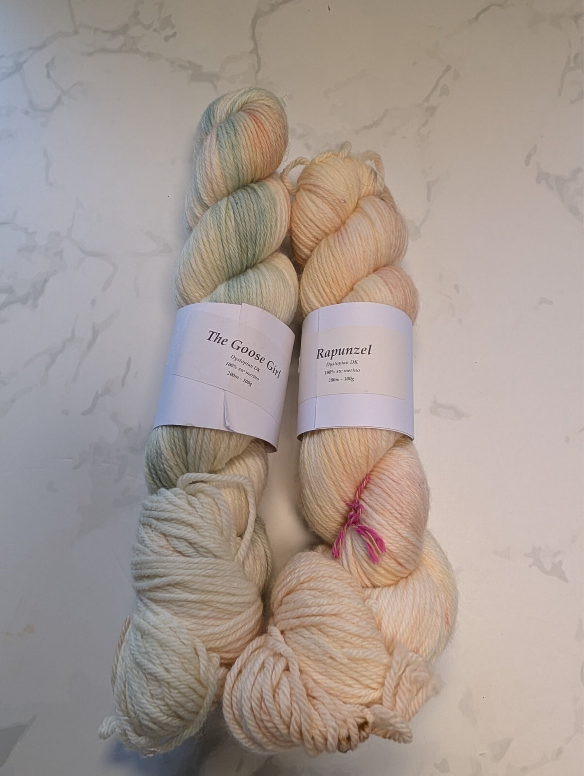 2 Skeins Through The Wardrobe Yarn Co Dystopian DK Superwash Merino 200g