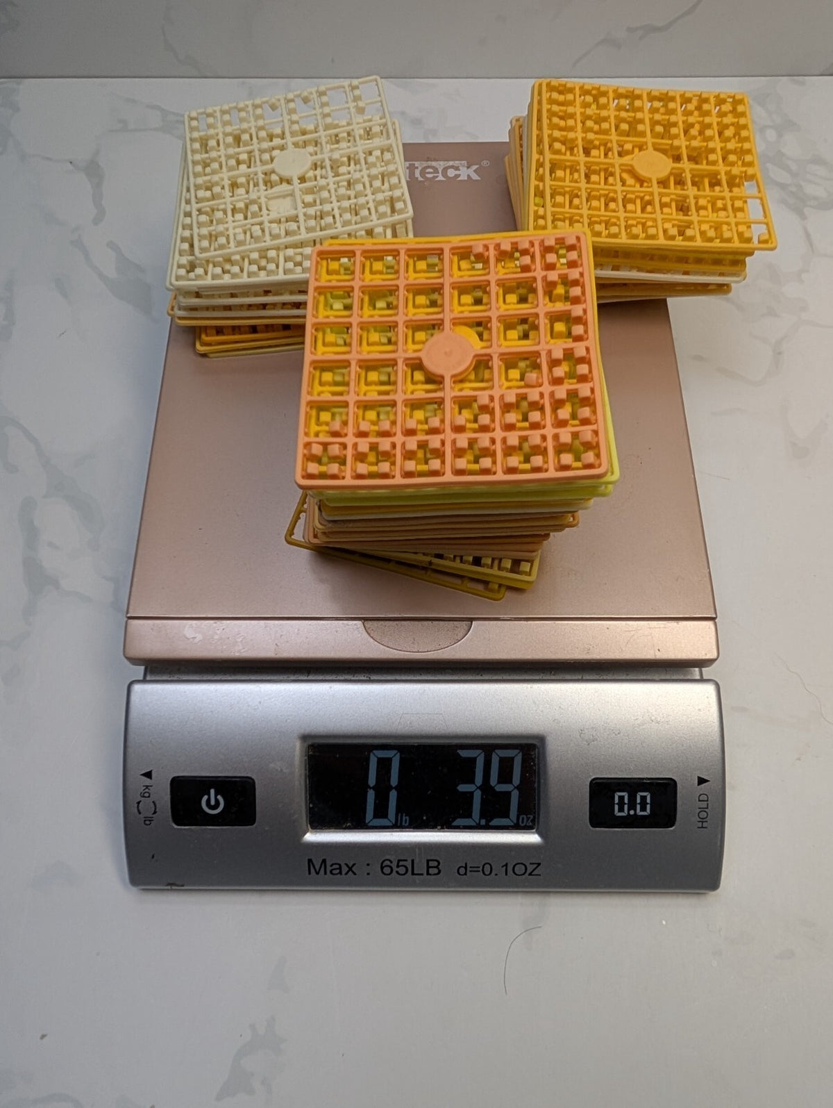 PixelHobby Classic Pixel/Tiles Squares Bulk Lot Warm Tones Red Brown Yellow