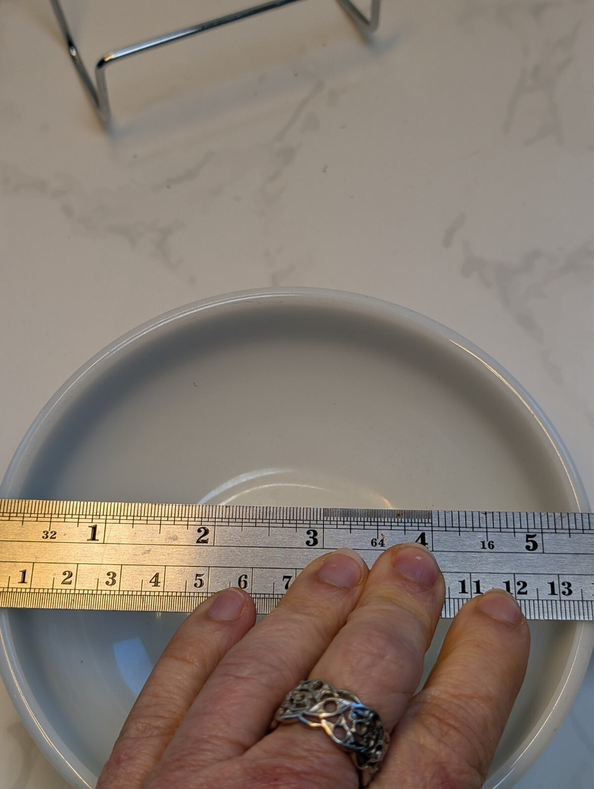 Pyrex Tableware by Corning Soup/Cereal Bowl Pyrex Ebony / Fleur-de-Lis Pattern