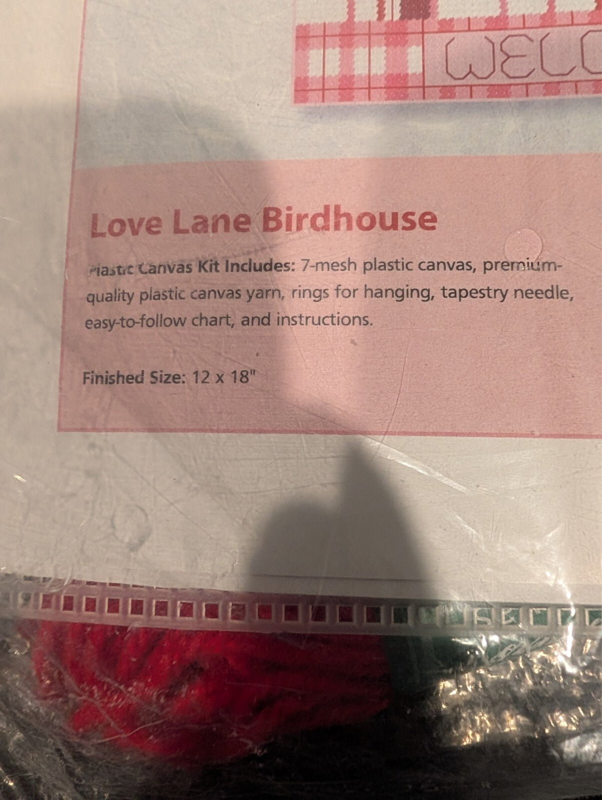 4 Herrschners Birdhouse Porch Flag Plastic Canvas Kits Chickadees Wildflowers