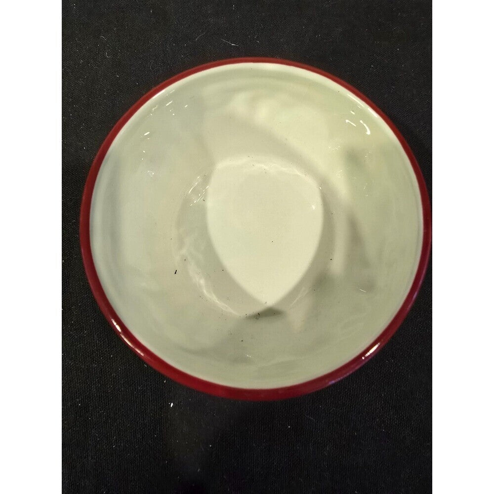 Pfaltzgraff Holiday Garland Christmas Serving Bowl – 7.5" x 3" – Holly