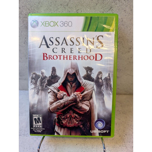 Assassin’s Creed Brotherhood Xbox 360 CIB Tested Working Complete w/ Manual