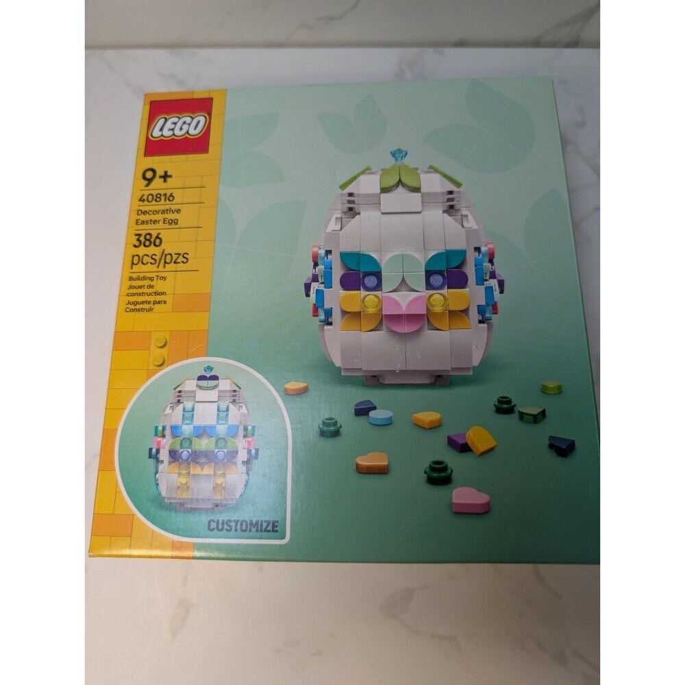 LEGO 40816 Decorative Easter Egg Seasonal Display Set Sealed 386pc