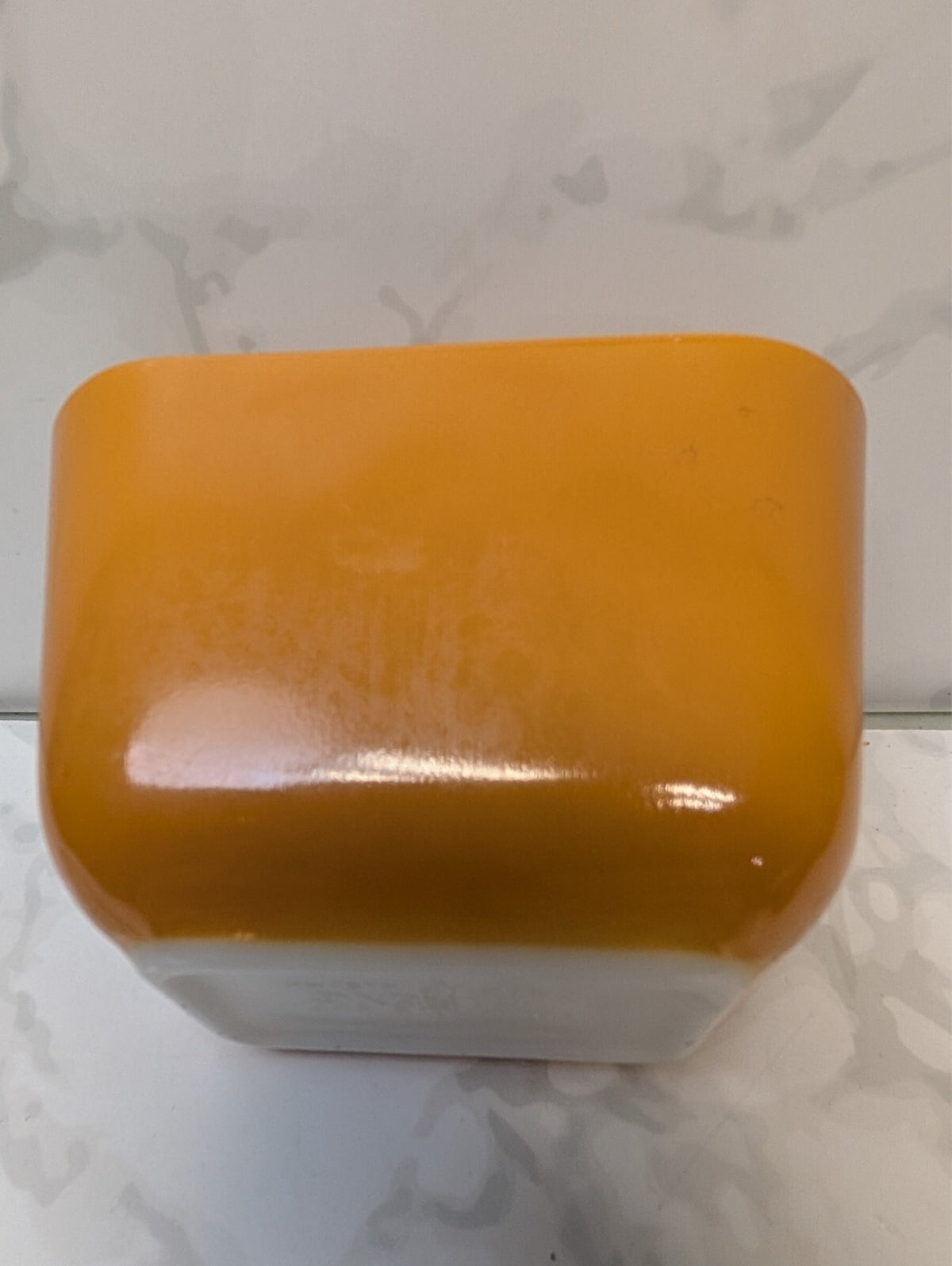 Vintage Pyrex Refrigerator Dishes 501 502 Brown Orange Set of 3 w/Lids USA