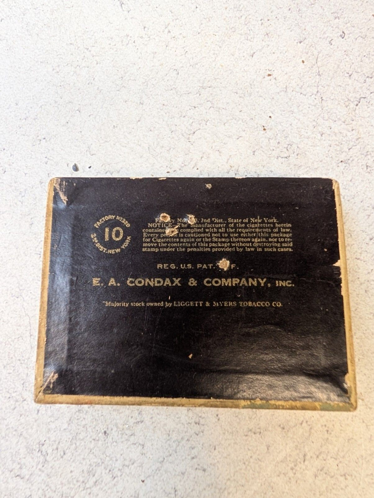 2 Vintage Cigarette Boxes Turkish Trophies Rameses II Empty
