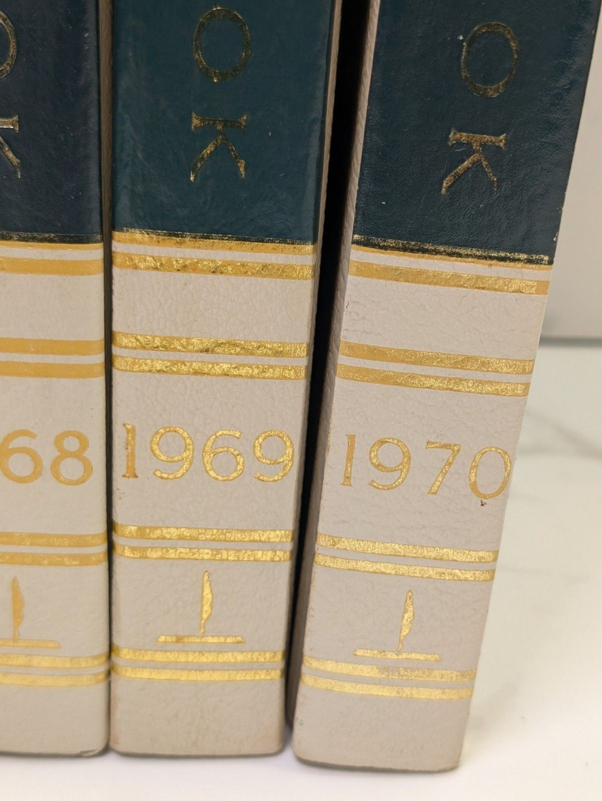 The World Book Encyclopedia Year Book Set 1965–1970 Vietnam Era 6 Volumes HC