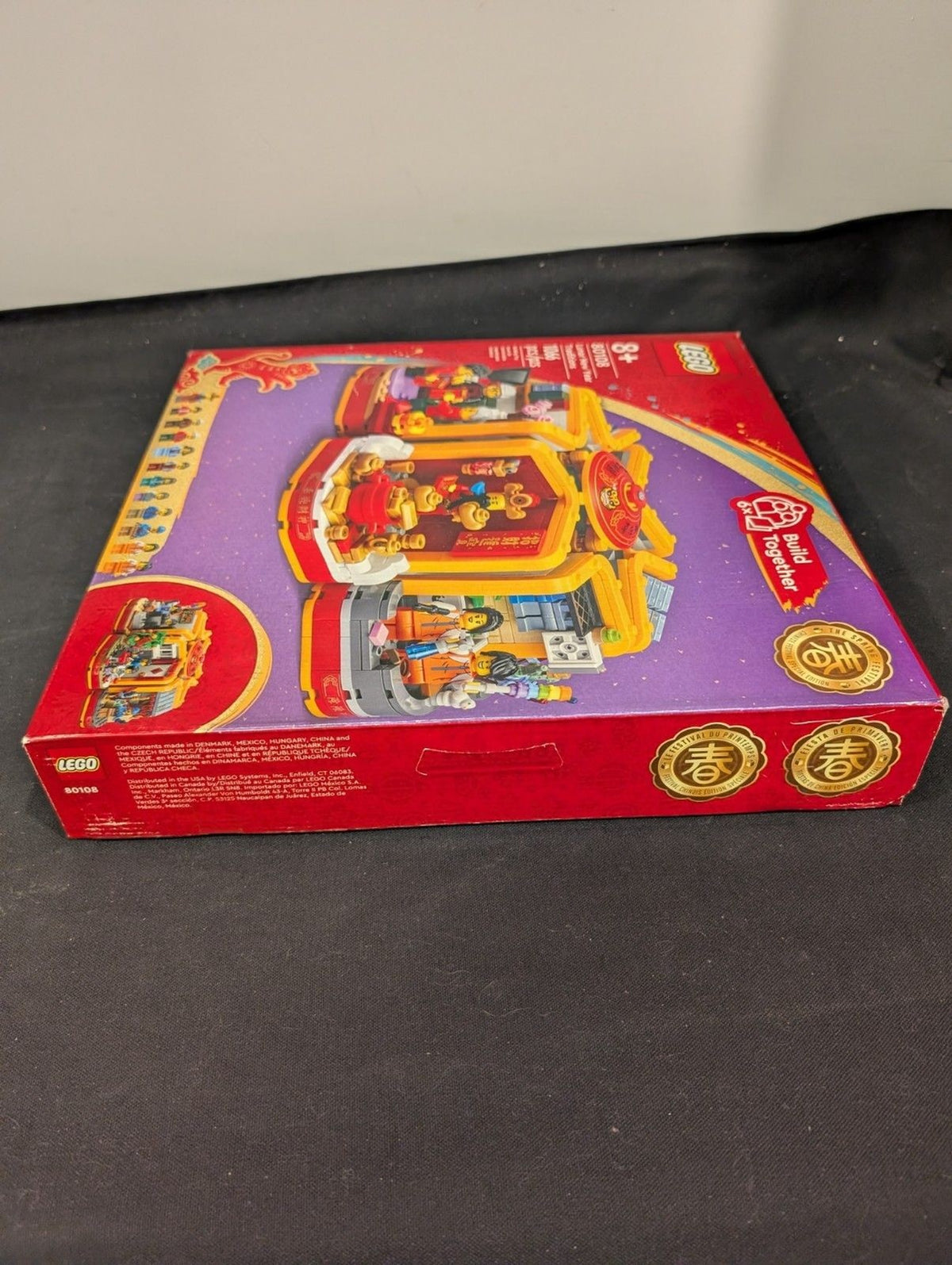 LEGO 80108 Lunar New Year Traditions – Factory Sealed Retired Set – 1,066 Pieces