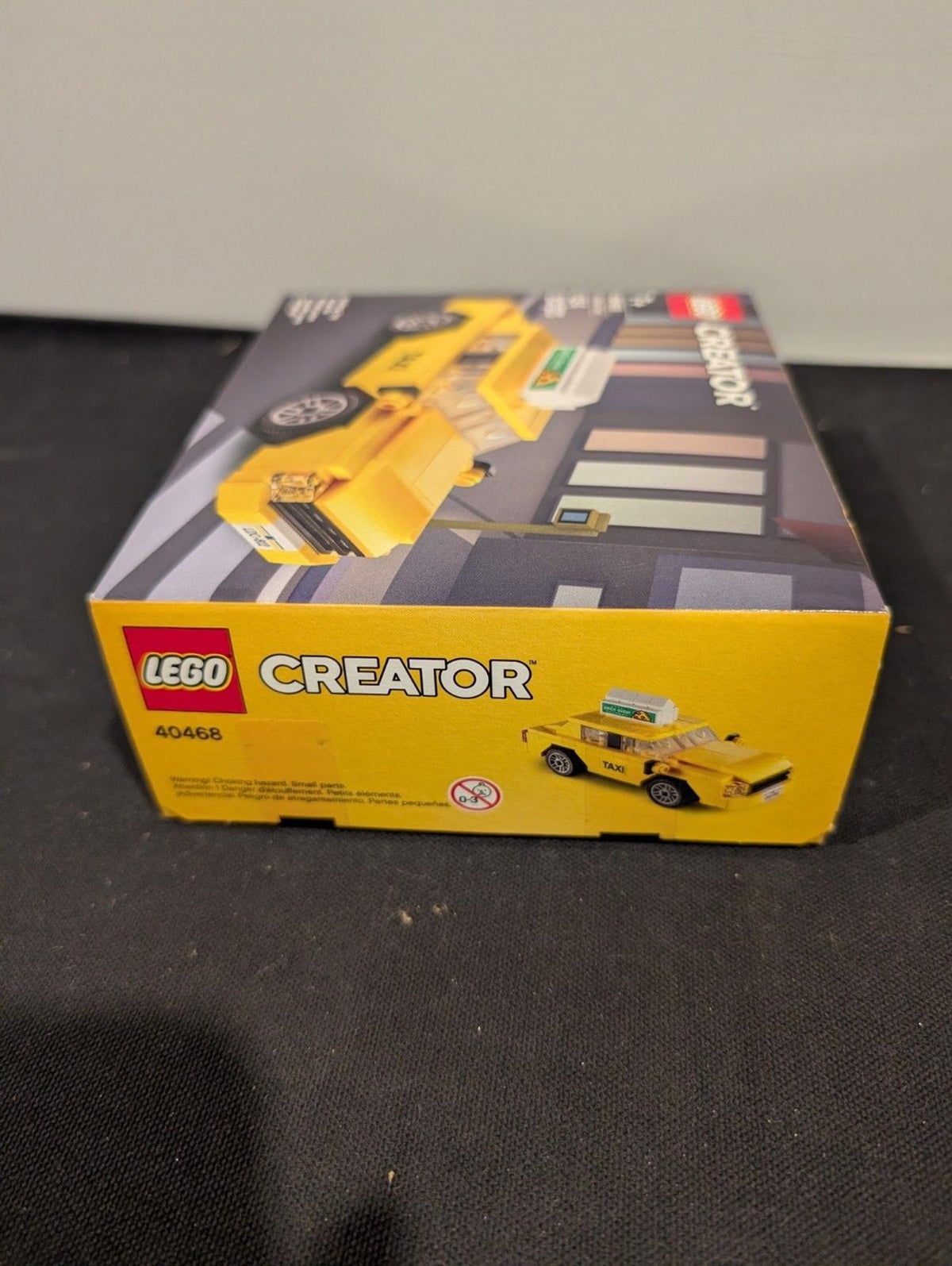 LEGO Creator 40468 Yellow Taxi – City Car Build – New Sealed – 124 pcs