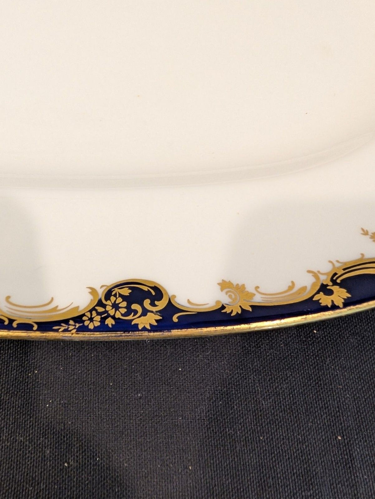 Minton Versailles 15” Oval Serving Platter – Vintage English Bone China