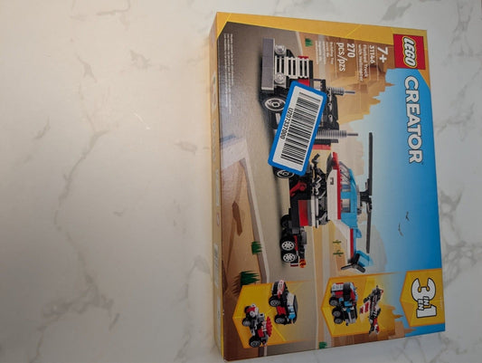 LEGO Creator 31146 Flatbed Truck With Helicopter 3 in 1 Sealed Set