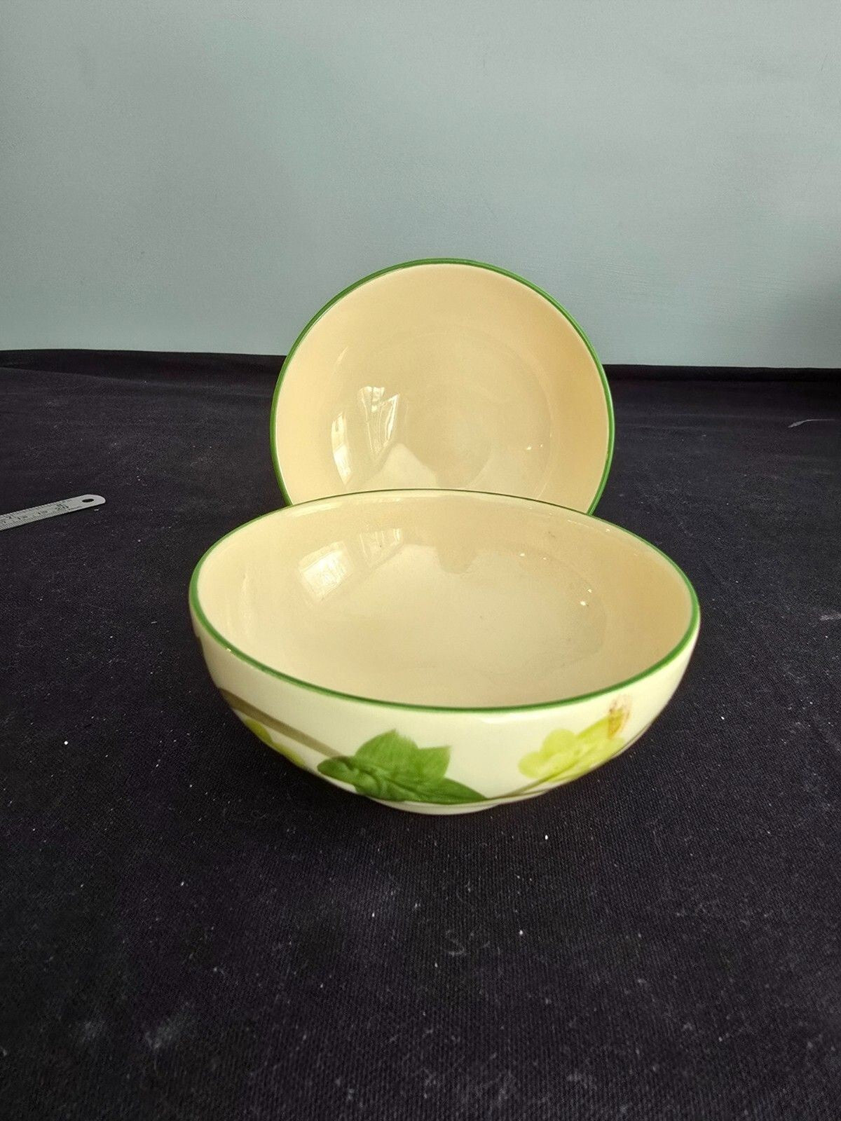 Set of 2 Franciscan Ivy II by Johnson Bros Coupe Soup Cereal Bowls -England