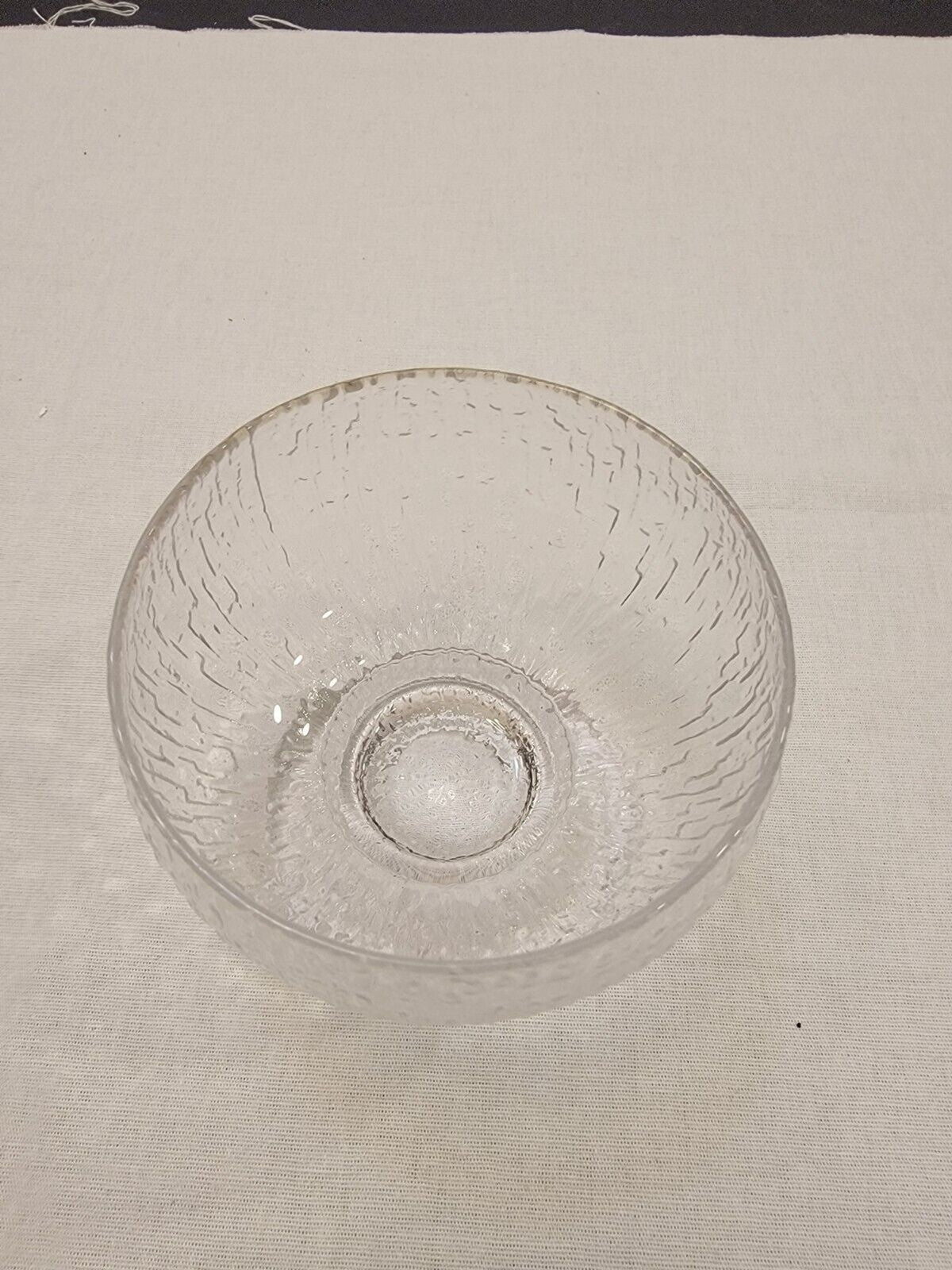 Set of 4 Iittala Kekkerit Timo Sarpaneva Glass Desert Bowls Finland 1970's