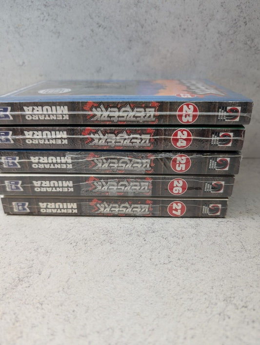 Berserk Manga Volumes 23–27 Sealed – Kentaro Miura – Dark Horse Comic Manga