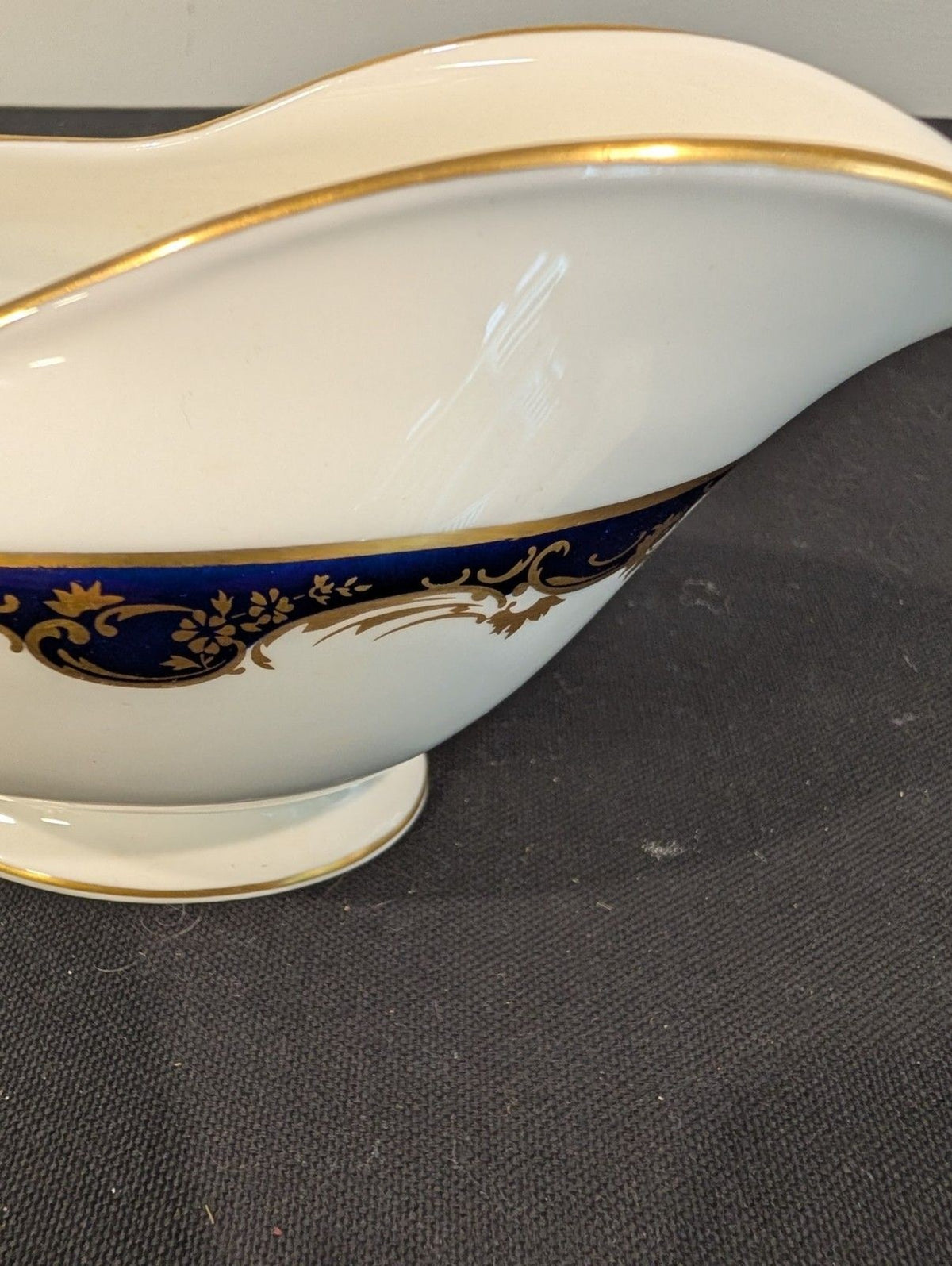 Minton Versailles Gravy Boat with Underplate – Vintage Bone China