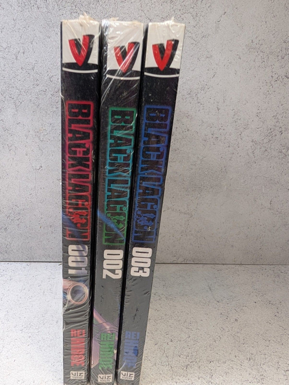 Black Lagoon Manga Vol 1-3 Lot Sealed Viz Media Rei Hiroe English