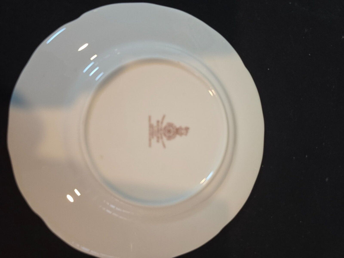 Set 4 Royal Doulton Richelieu White/Gold 6.5" Bread & Butter/Dessert Plate H4957
