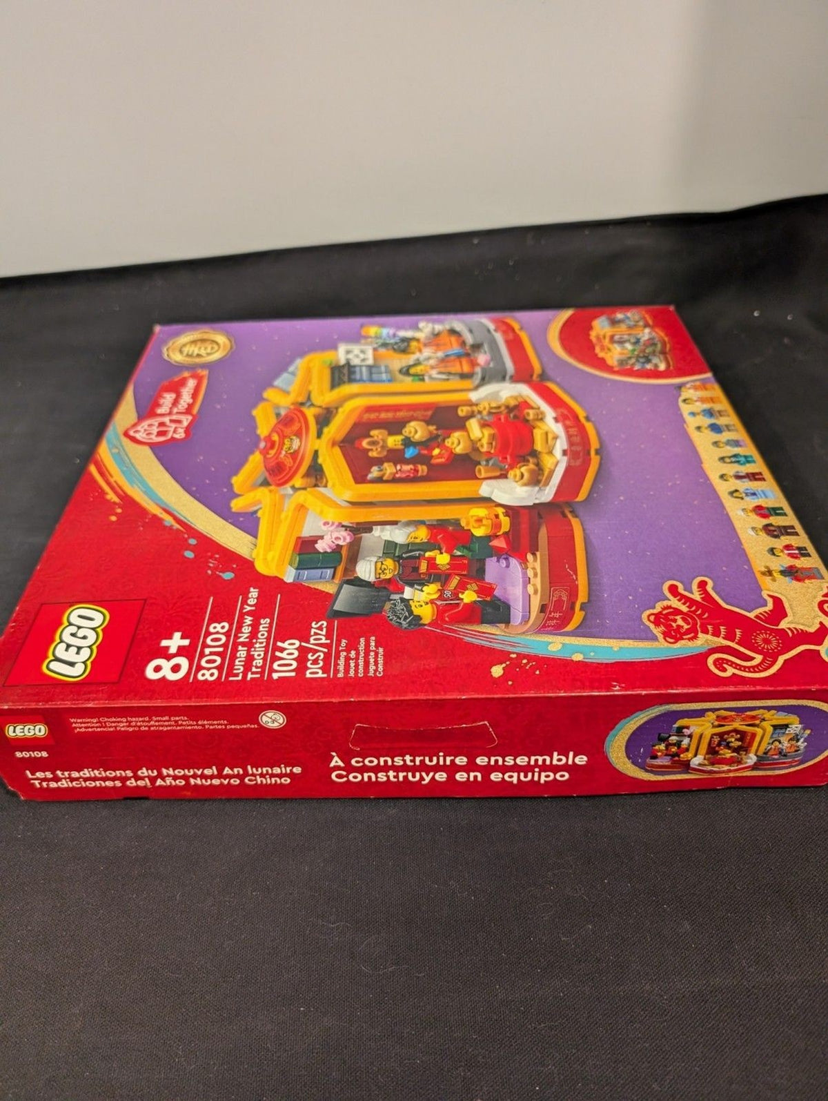 LEGO 80108 Lunar New Year Traditions – Factory Sealed Retired Set – 1,066 Pieces
