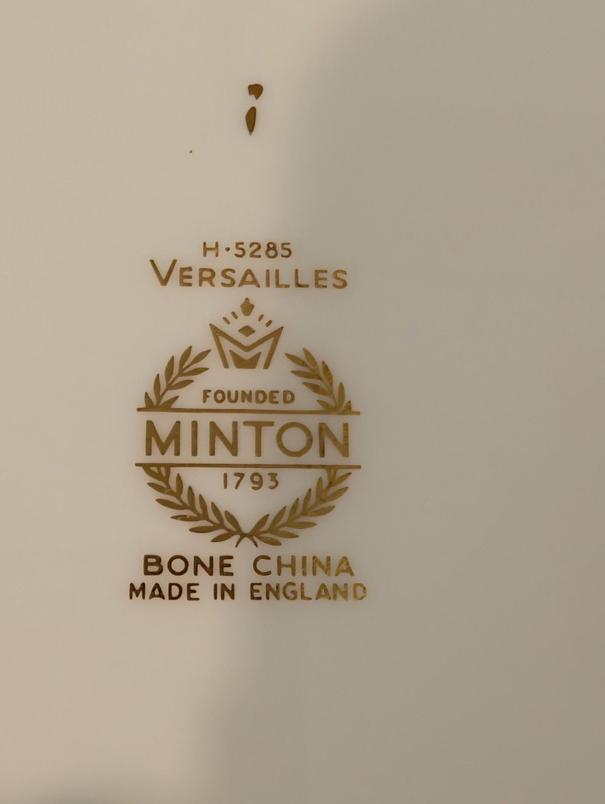 Minton Versailles 15” Oval Serving Platter – Vintage English Bone China