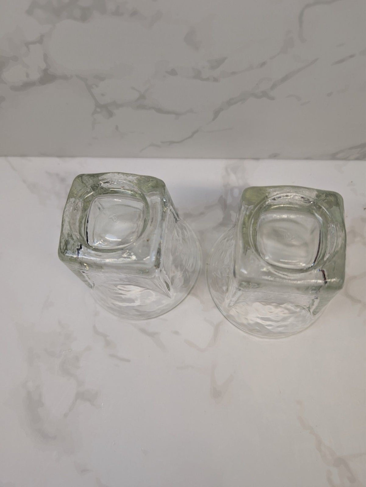 Libbey St. Regis Rocks Glasses — Set of 5  Clear Heavy Base Double Old Fashioned