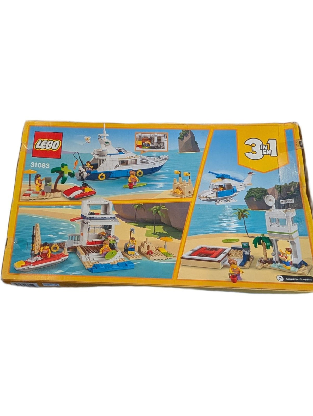 LEGO Creator 3-in-1 Cruising Adventures (31083) New/Sealed Box Creasing & Wear