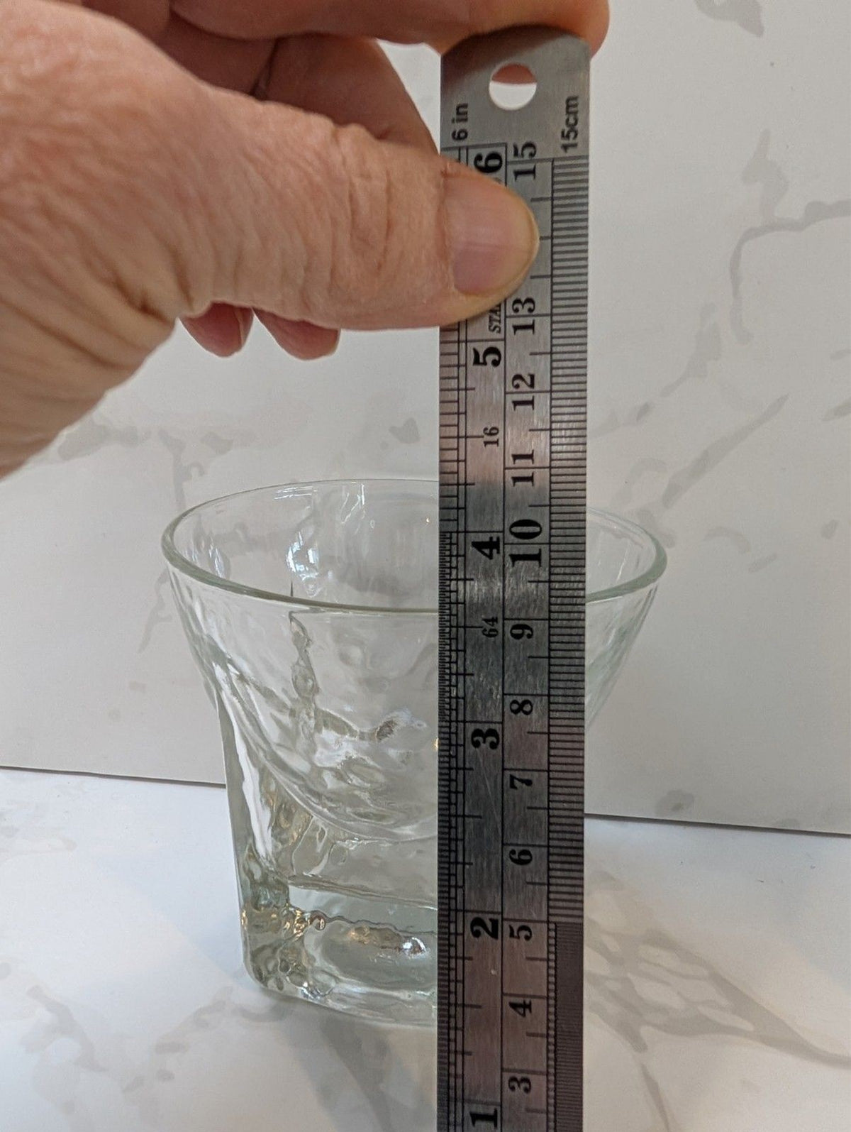 Libbey St. Regis Rocks Glasses — Set of 5  Clear Heavy Base Double Old Fashioned