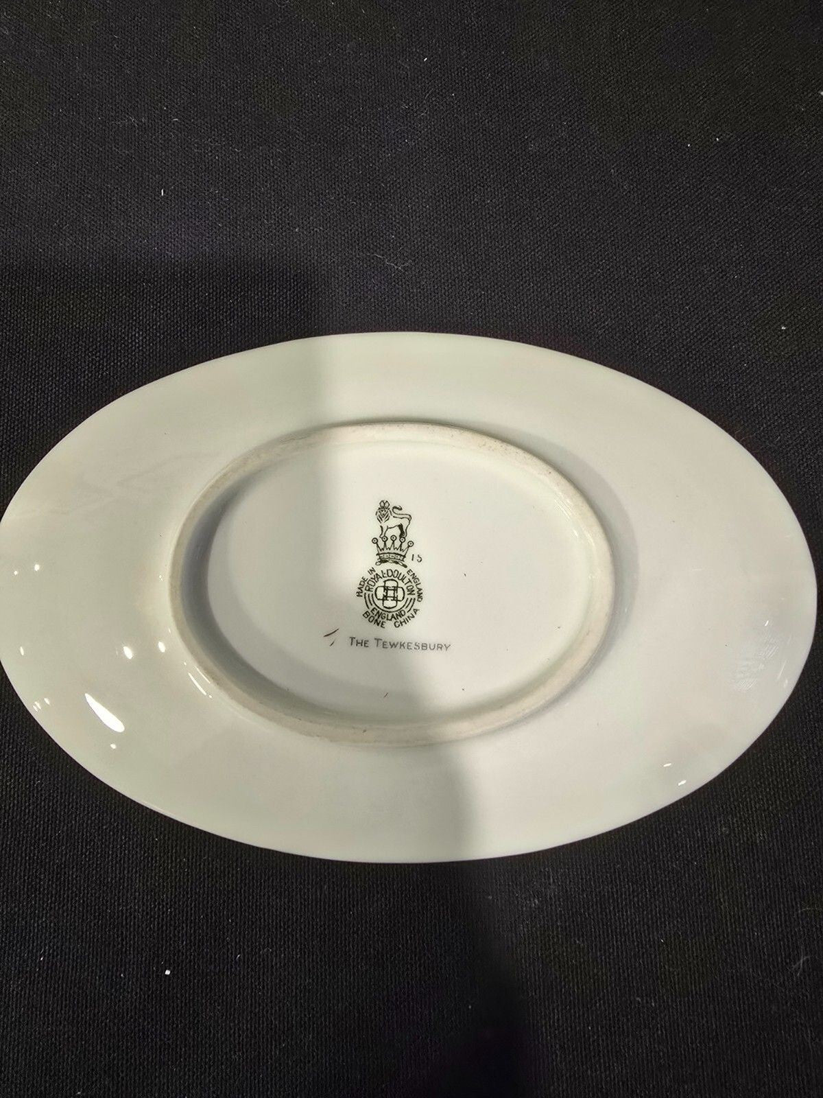 Royal Doulton The Tewkesbury Gravy Boat & Under Plate ~bone china~England-H4811