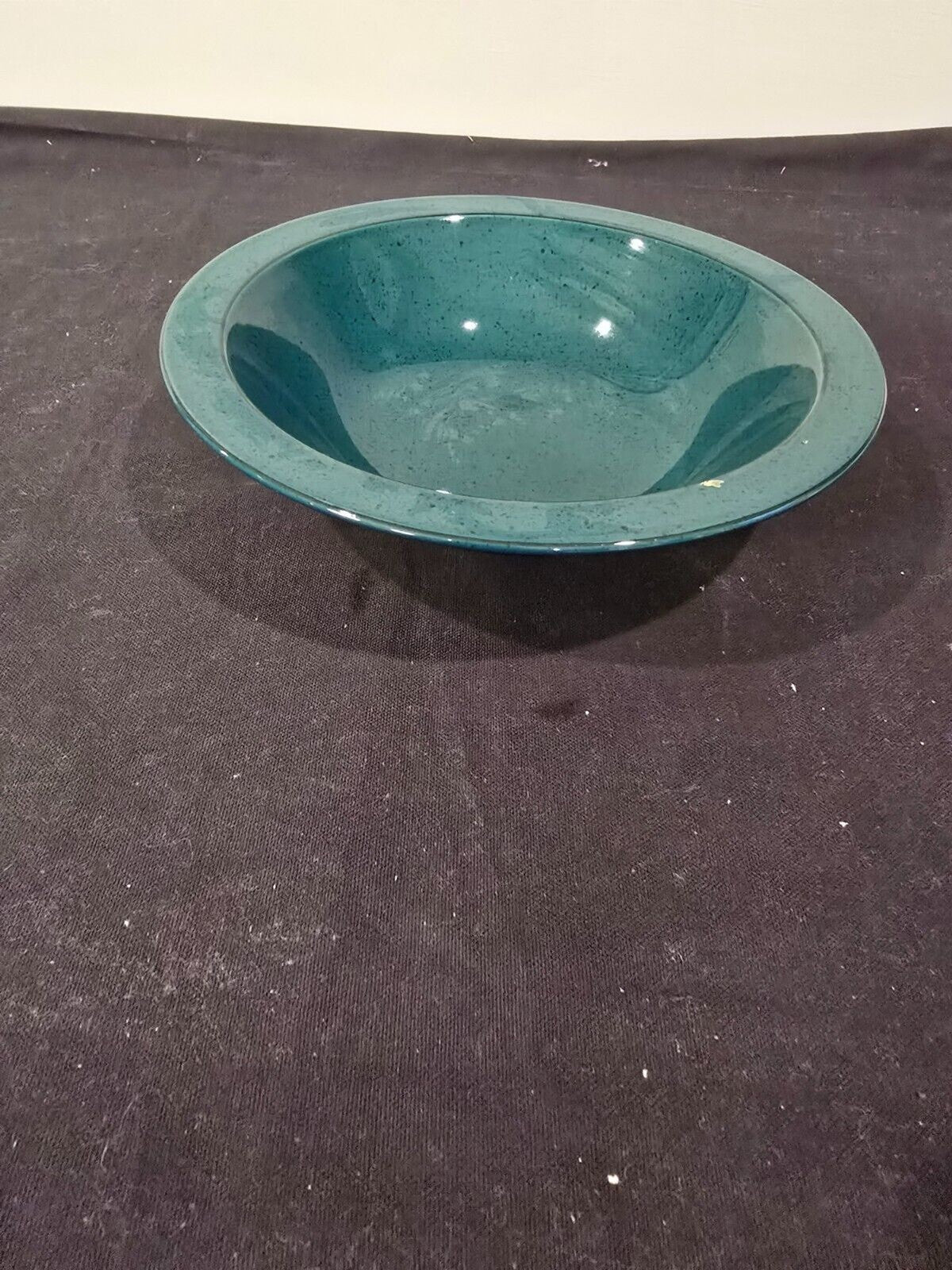 MIKASA Chromatic - Emerald Round Vegetable Bowl 10" Excellent - Vintage 1980s