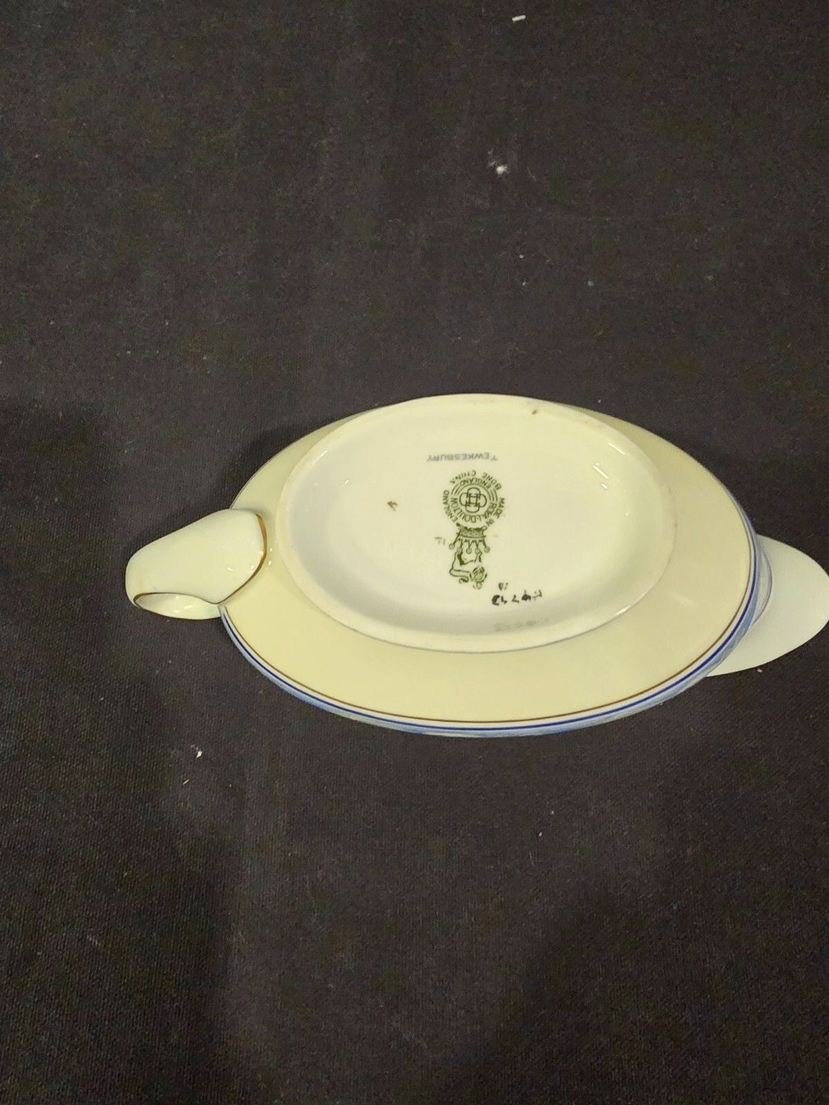 Royal Doulton The Tewkesbury Gravy Boat & Under Plate ~bone china~England-H4811