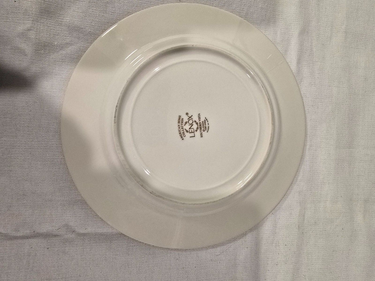 Lenox Southern Vista Bread & Butter Plates 6 1/2" Set of 2 Floral Gold
