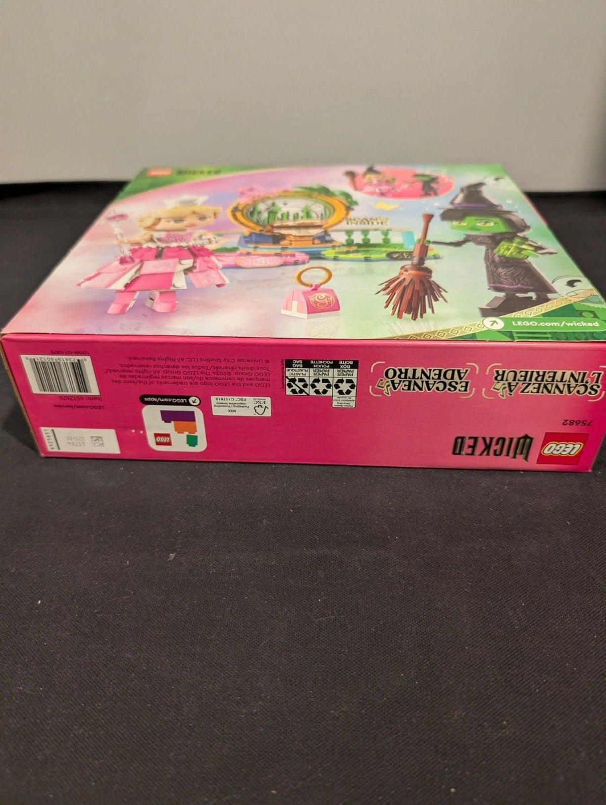 LEGO Wicked Elphaba & Glinda Figures 75682 (558 pcs) – New/Sealed Box