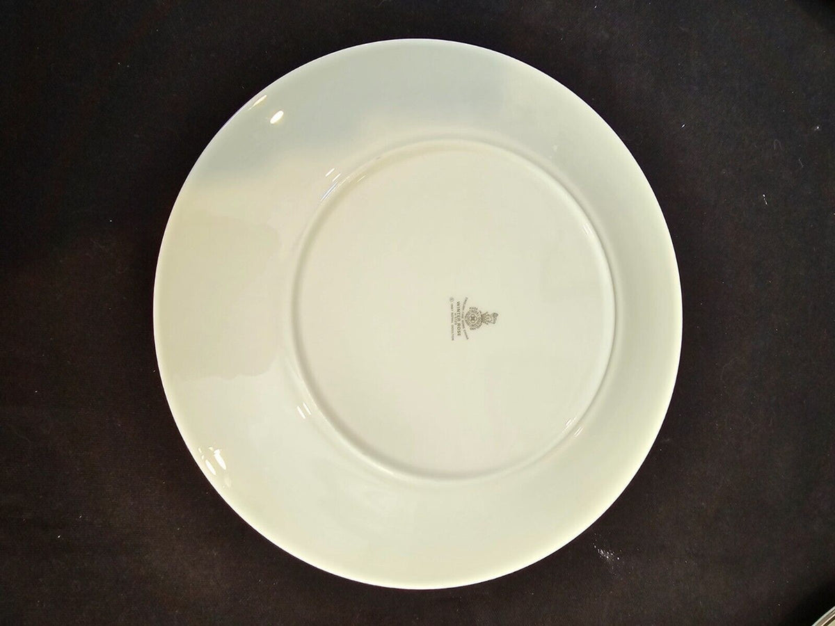 Set of 4 Royal Doulton Winter Rose H5129 10 1/2" Dinner Plates