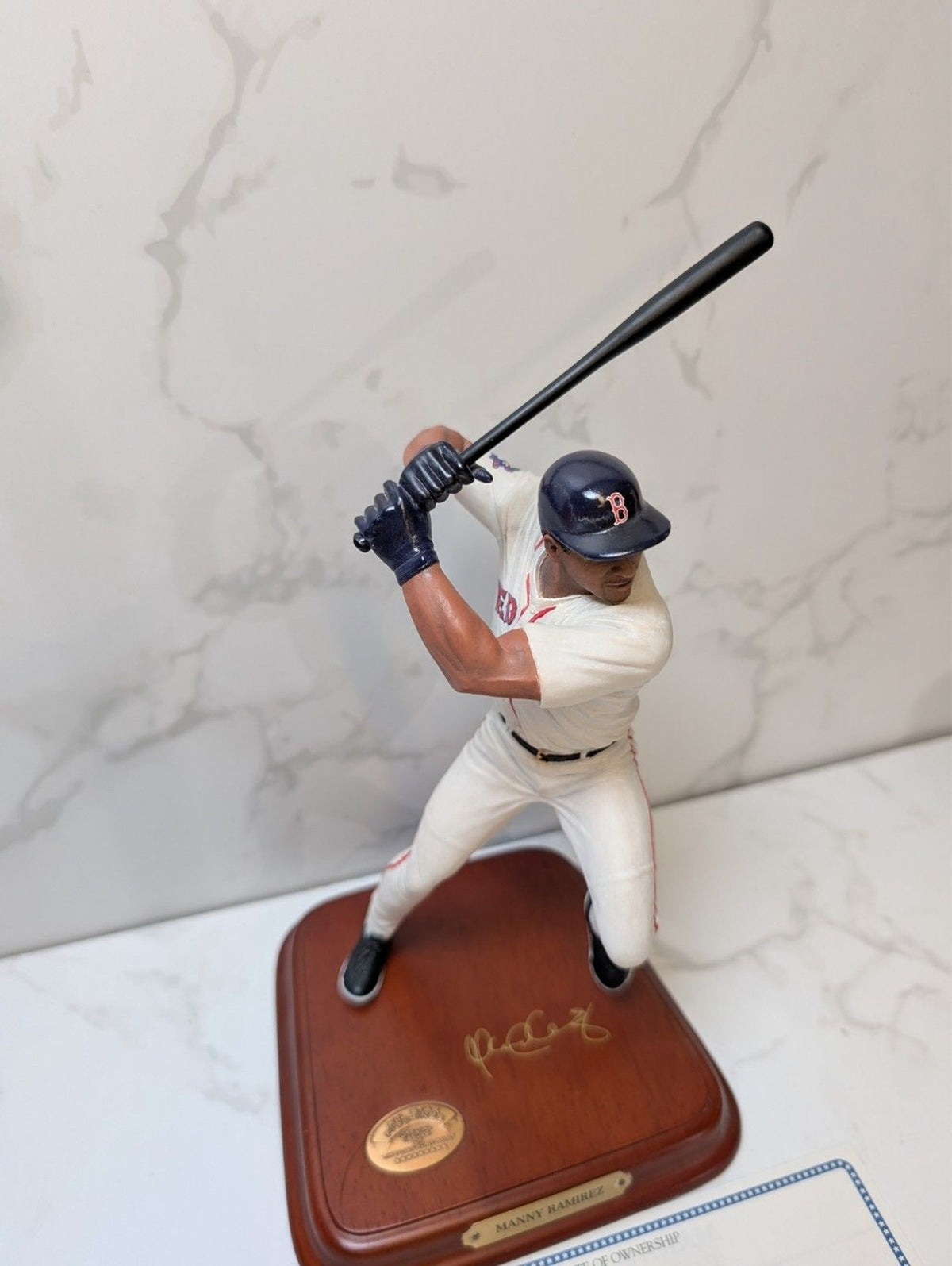 MANNY RAMIREZ DANBURY MINT LIMITED EDITION FIGURINE RED SOX READ DESCRIPTION