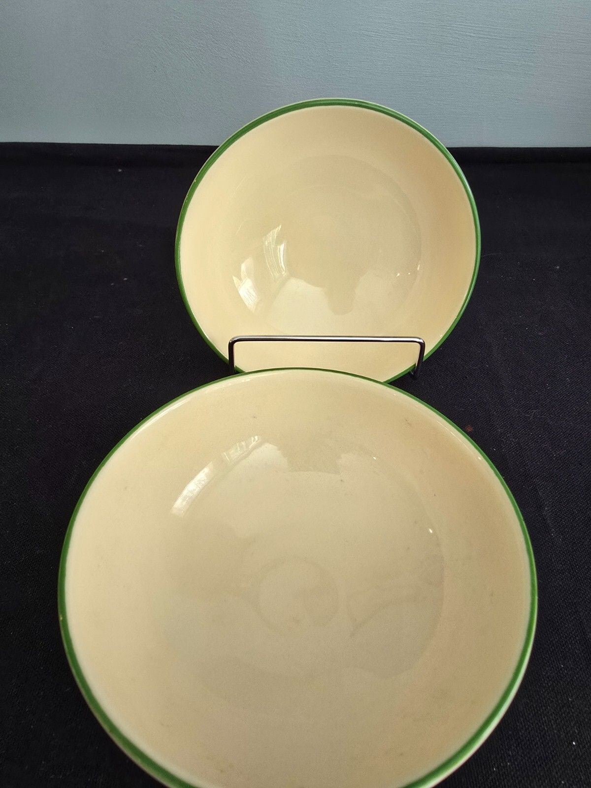 Set of 2 Franciscan Ivy II by Johnson Bros Coupe Soup Cereal Bowls -England