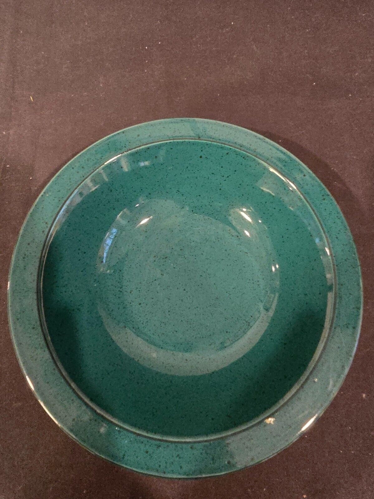 MIKASA Chromatic - Emerald Round Vegetable Bowl 10" Excellent - Vintage 1980s