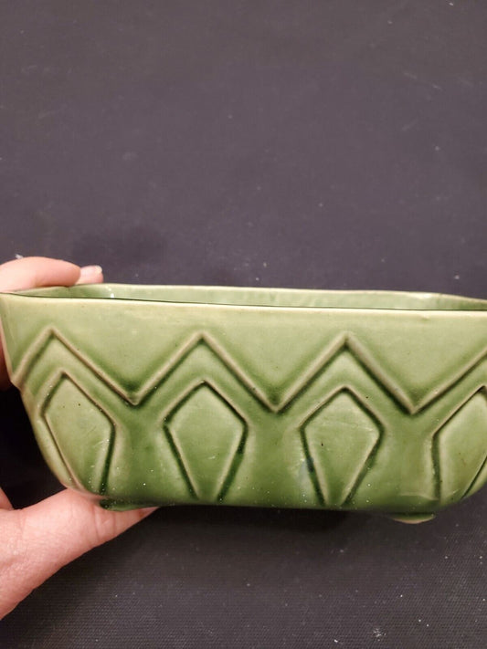 Dark green Vintage Planter Brush made in the USA #A107