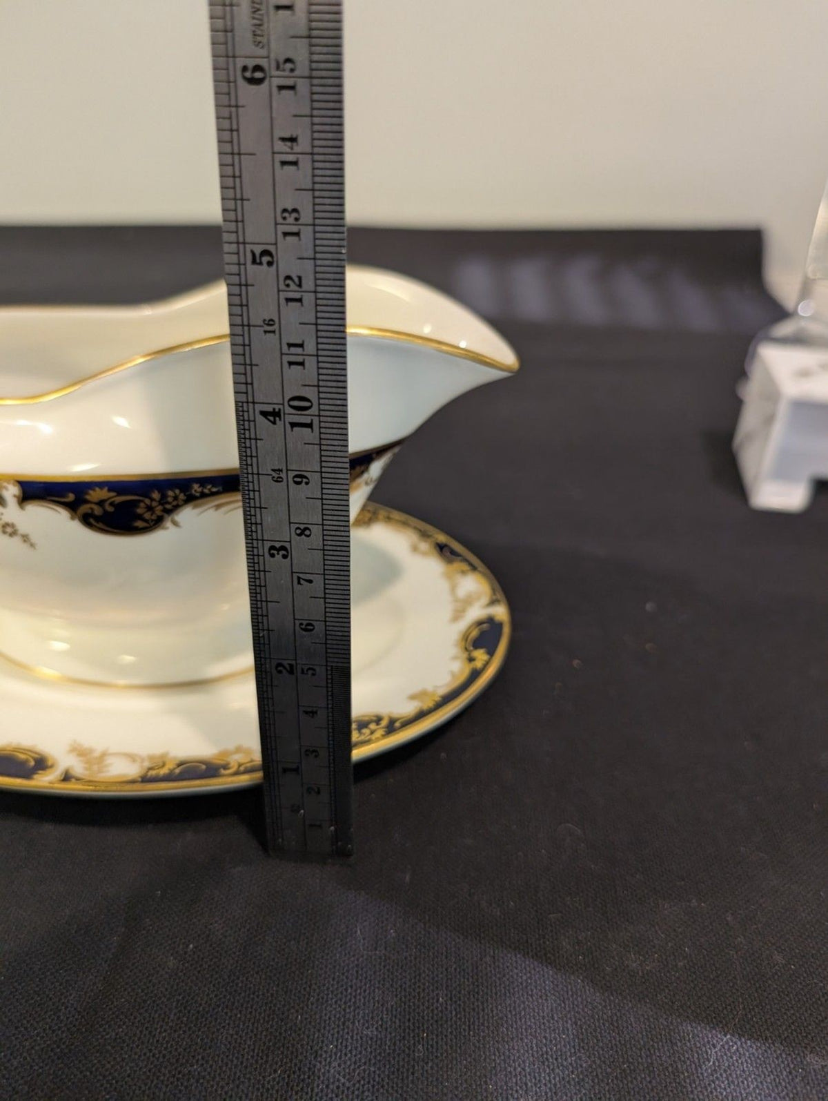 Minton Versailles Gravy Boat with Underplate – Vintage Bone China
