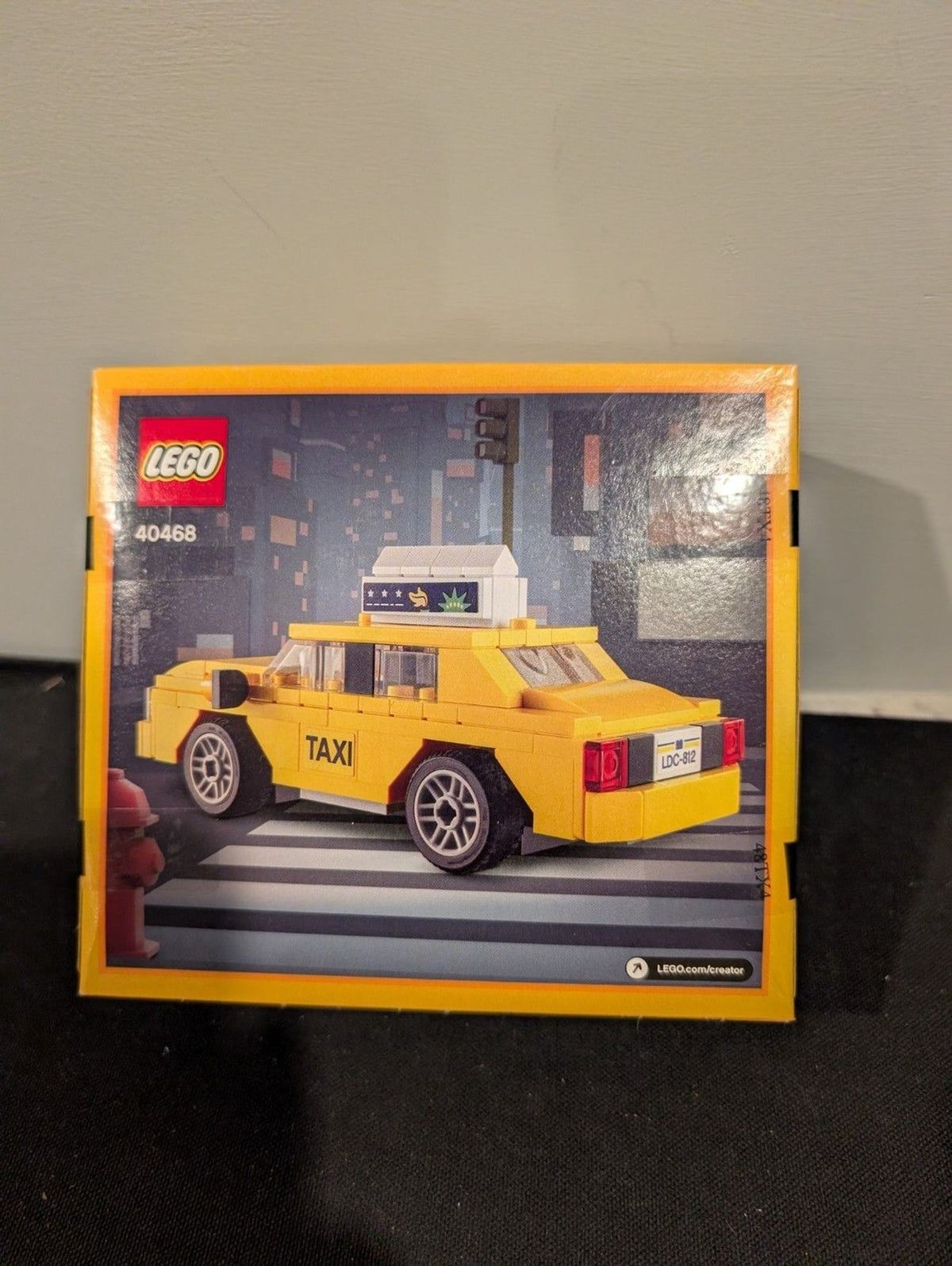 LEGO Creator 40468 Yellow Taxi – City Car Build – New Sealed – 124 pcs