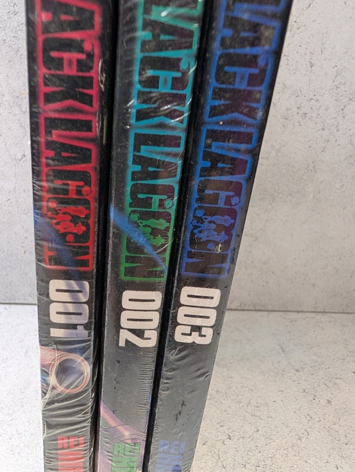 Black Lagoon Manga Vol 1-3 Lot Sealed Viz Media Rei Hiroe English