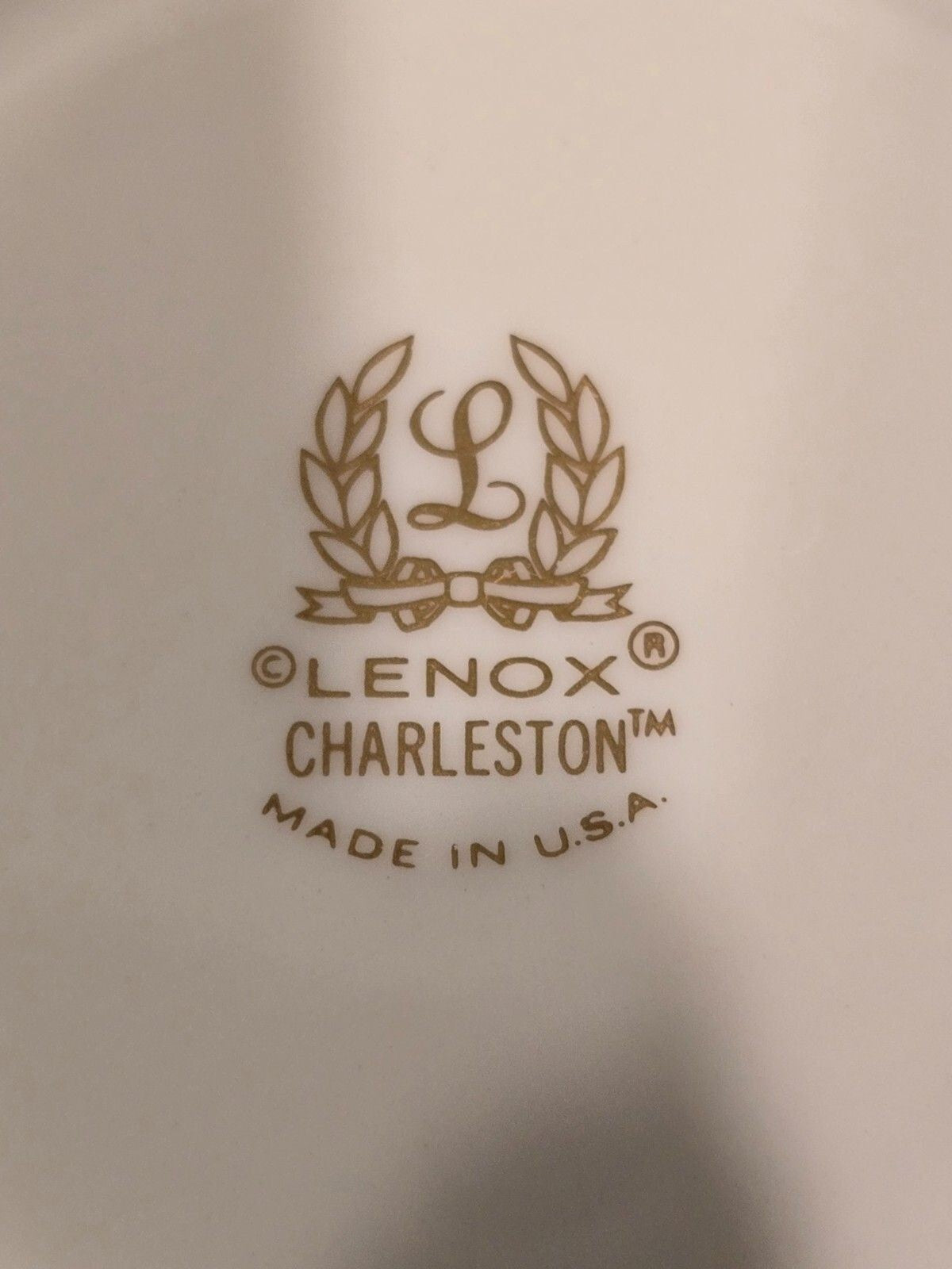 Set of 4 Lenox Charleston Coffee/Tea Cup & Saucers - New